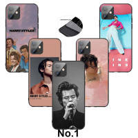 Casing หรับ iPhone 14 13 11 Pro Max 11 Mini 8+ 8 Plus G133 Harry Styles Pattern Phone เคสโทรศัพท์ อ่อนนุ่ม TPU Shockproof Black ปก