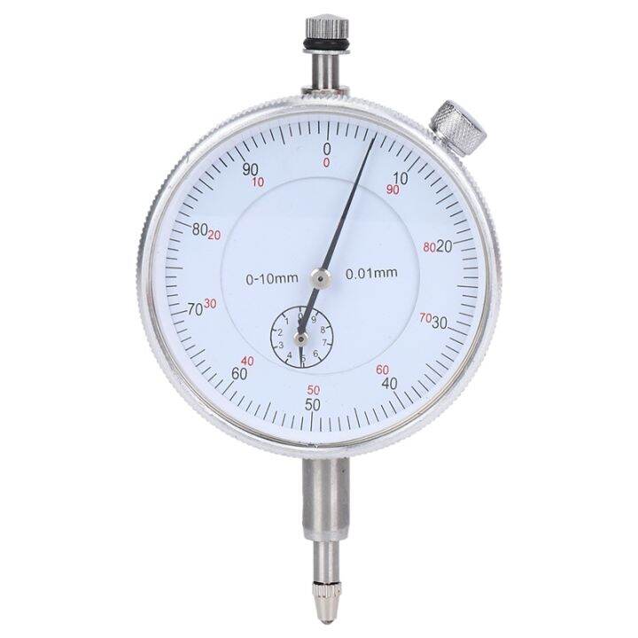 Dial Indicator Gauge 010mm Meter Precise 0.01 Resolution Concentricity