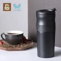LAVIDA Coffee Machine Portable Mini Coffee Grinder Maker Milling Coffee Bean for Camping Hiking Sports Travel Diving Kitchen