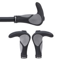 1 Pair Cycling Mountain Bike Handlebar Grips Cover Anti-slip TPR Rubber Ergonomic Bicycle Handle Bar End Grips Cycling Supplies Handlebars