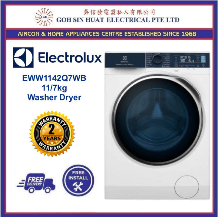 [Bulky] Electrolux EWW1024P5WB Washer Dryer Washing Machine and Dryer