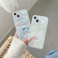 รถ Sea Cinnamoroll เคสโทรศัพท์สำหรับ iPhone 14 Pro Max 14Pro 14 Plus Cinnamoroll Soft Phone Cover สำหรับ iPhone 12 Pro Max 12Pro 12การ์ตูน Cinnamoroll เคสโทรศัพท์สำหรับ iPhone 11 Pro Max X XS XR XS สูงสุด8 7เคสโทรศัพท์ Plus Se