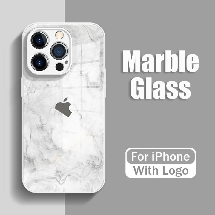 Square Phone Case For iPhone 13 12 11 Pro Max XS XR 8 7 Marble