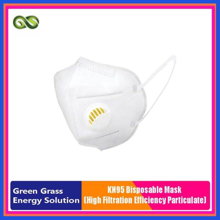 10pc KN95 Disposable Mask (High Filtration Efficiency Particulate