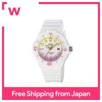 CASIO Casio Chipkashi นาฬิกาข้อมือดิจิตอลสีขาวสีชมพูสีเหลือง LRW-200H-4E2