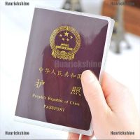 Good quality Clear Transparent Passport Cover Holder Case Organizer ID Card Travel Protector
