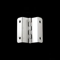 Small Antique Four-Fold Iron Sheet 4-Hole Three-fold Right-Angle Hinge Door Hardware Locks