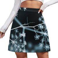 【CC】♛◙㍿  Midnight Glow. Dark Floral Skirt School uniform womens summer dress 2023