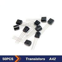 50pcs/lot A42 MPSA42 TO-92 ทรานซิสเตอร์ NPN Transistors 300V 500MA ชิป IC ใหม่และเป็นต้นฉบับ