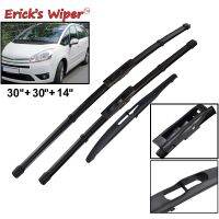 【hot】✥ﺴ❐  Ericks Front   Rear Blades Citroen C4 Grand I 2008 - 2013 Windshield Windscreen 30  30  14