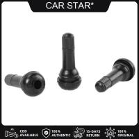 [COD Available] 100pcs TR-413 Snap In Short Black Rubber Valve Stems TR413 Tubeless ValvesArrive 1-3 Days