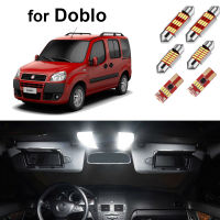 8Pcs Canbus สำหรับ Fiat Doblo 2000-2017ไฟ Led ภายในชุด Dome Trunk แผนที่รถ LED หลอดไฟไม่มีข้อผิดพลาด