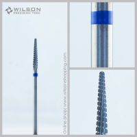 Straight Edge with Spiral Cut - Standard(5001201) - ISO 176 - Tungsten Carbide Burs - WILSON Carbide Nail Drill Bit amp;Carbide Burs