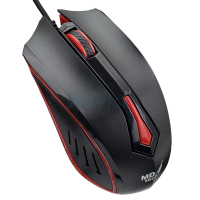 USB MOUSE MD-TECH MD-61 BLACK/RED