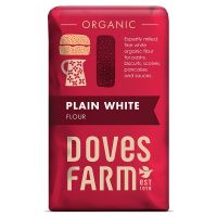 Doves Organic Plain White Flour Organic 1kg.  pasta spaghetti box  pasta italian pasta pizza โดฟส์ฟาร์มแป้งสาลีออร์แกนิค 1กก.