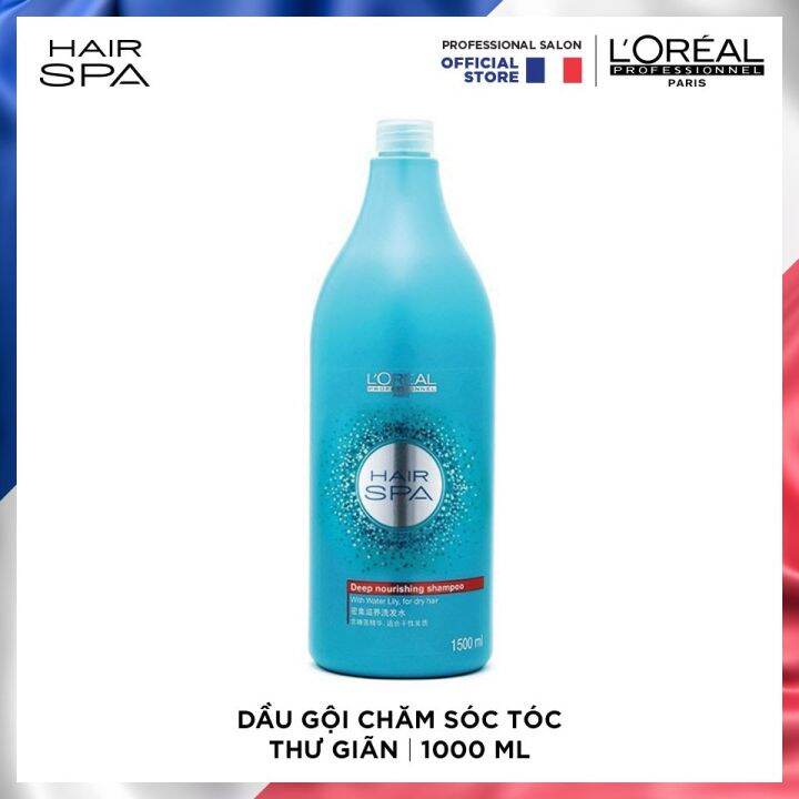 Dầu gội LOREAL Hair Spa Deep Nourishing Shampoo cấp ẩm cho tóc 1500ml | Dầu gội LOREAL Hair Spa Deep Nourishing Shampoo cấp ẩm cho tóc 1500ml |
