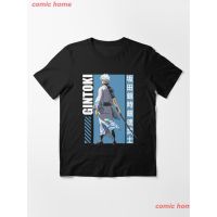 เสื้อยืดโอเวอร์ไซส์2023 Gintama Gintoki Sakata Essential T-Shirt เสื้อยืดพิมพ์ลายการ์ตูนมังงะ ดผ้าเด้ง คอกลม cotton แฟชั  0P6S