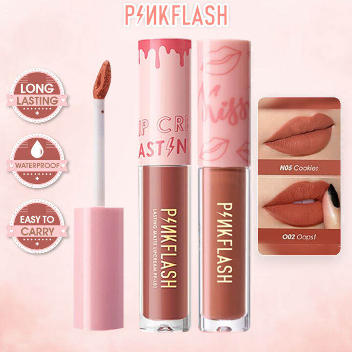 PINKFLASH OhMyKiss Soft Matte Liquid Lipstick Waterproof VE ...