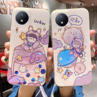 ปลอกอ่อนสำหรับโทรศัพท์ VIVO Y02/Y02A/Y02t เคสบางพิเศษเพชรน่ารักปลอกซิลิโคน Loverly แฟชั่นรวมทุกอย่าง T1-26ฝาหลังเลนส์