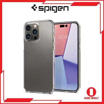 Spigen เคสคริสตัลใส แบบยืดหยุ่น สําหรับ iPhone 14 / Plus / Pro / Pro Max jk