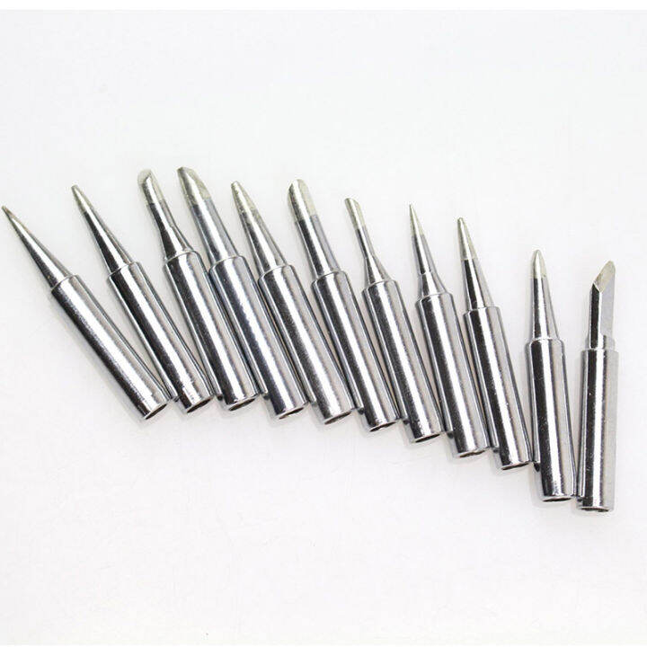 High Quality 10 pcs/set Soldering Tips Lead-free Tip 900M-T For SAIKE ...