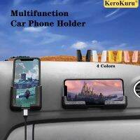 Multifunction Car Phone Holder Wall Phone Holder Remote Control Holder Cell Phone Holder Punch-free Paste Universal Car Bracket Ring Grip