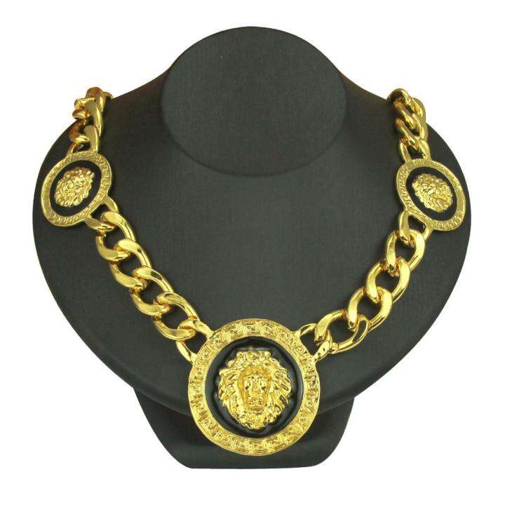 fashion-domineering-hip-hop-alloy-dripping-lion-head-necklace-men-and-women-clavicle-sweater-chain