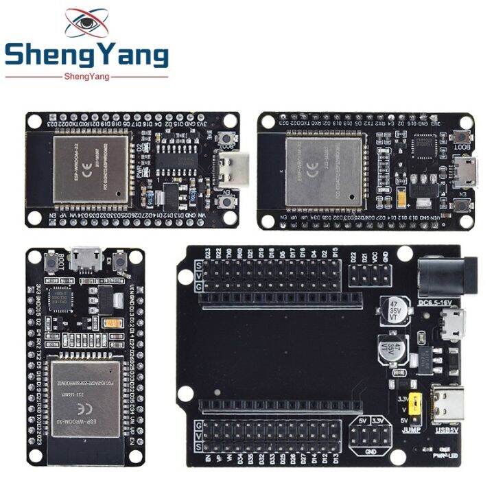 yf-esp32-development-board-type-c-usb-ch340c-wifi-bluetooth-ultra-low-core-esp32-devkitc-32-esp-wroom-32-expansion