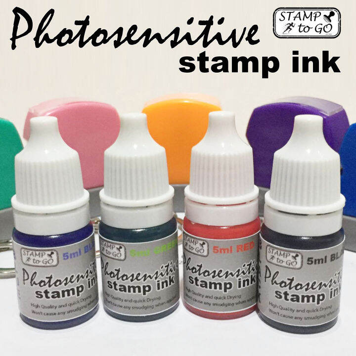 Photosensitive Flash Stamp Ink by Stamp to Go Lazada PH