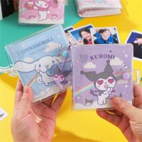 VXJKQN อนิเมะ Kawaii Idol อัลบั้ม Kuromi Pochacco 50กระเป๋ากระเป๋าเก็บบัตรภาพอัลบั้มรูปแฟ้มเก็บการ์ดหนังสือเก็บ