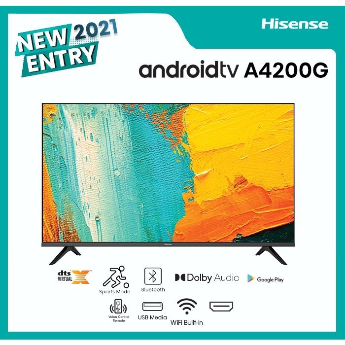 hisense-andriod-tv-40นิ้ว-40a4200g-clearance-grade-b