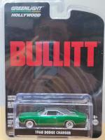 1:64 1968 Dodge Charger RT Hollywood Dodge ชาร์จรถสีเขียวรุ่นคอลเลกชันของรุ่นรถ