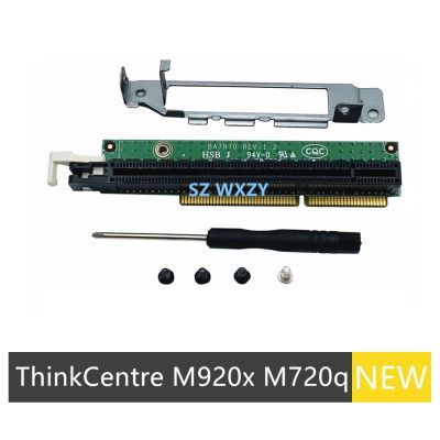 Baru asli untuk Lenovo ThinkCentre M920x M720q ThinkStation P330 BLD Tiny5 PCIE16 kartu Riser 01AJ940 100 telah diuji
