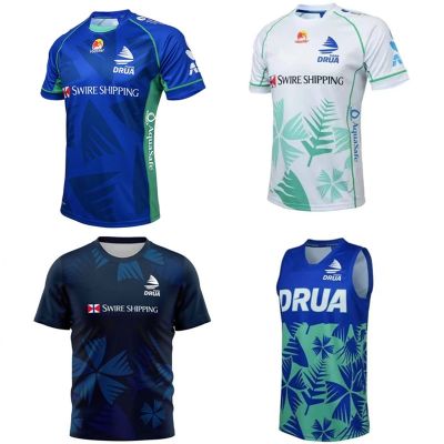 Singlet Mens Home Name Fijian Drua Number）Top / Quality Jersey [hot]2023 Size:S-5XL / Custom Super Rugby （Print Rugby Away Training /