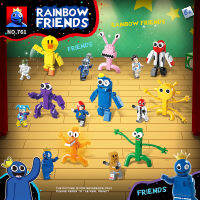 ข้ามพรมแดน 761 ของเล่นประกอบบล็อกเพื่อนสายรุ้ง rainbow friends ปริศนามอนสเตอร์เด็กชาย