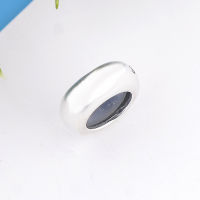 3pcslot Silver 925 Stopper Silicon Beads Fits Original Pandora Charms Bracelet Silver 925 Charm for Women DIY Jewelry Making