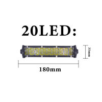 RXZ LED light bar4800950014400LM 7" 13" 20" inch 60W 120W 180W Combo spot led Work light bar for Tractor Boat 4WD Work light