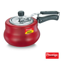 Prestige Svachh, 10752, 3 L, Nakshatra Duo Red Handi, with deep lid for Spillage Control