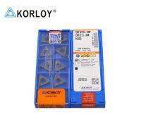 TCMT16T304-HMP PC9030 100% KORLOY คาร์ไบด์เดิมแทรกที่มีคุณภาพดีที่สุด 10 ชิ้น / ล็อตจัดส่งฟรี