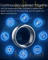 Jakcom R4 Smart Ring waterproof dust-proof fall-proof for NFC Electronics Mobile IOS Android Smartphone wearable magic ring