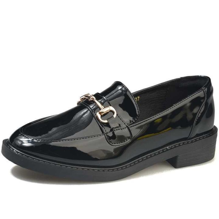 size-35-43-large-size-womens-shoes-british-style-small-leather-shoes-female-students-versatile-round-toe-flat-bottom-41-black-beanie-shoes-42