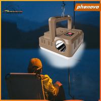 Phenovo โคมไฟ LED แคมป์สนามหญ้าปิกนิกดับพายุเฮอริเคนไฟฉายพกพาโคมไฟ