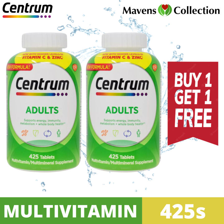 (Buy 1 Take 1) Centrum Adults Multivitamin/Multimineral Supplement 425