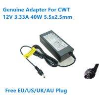 ของแท้อะแดปเตอร์ AC ไฟ CWT 3.33A 12V 40W 5.5X2.5Mm KPL-040F-VI KPL-040F สำหรับเครื่องชาร์จอุปกรณ์ไฟฟ้า CWT