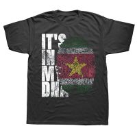 Its In My DNA Suriname Surinamese Flag T Shirts Summer Graphic Streetwear Short Sleeve Birthday Gifts T-shirt Mens Clothing