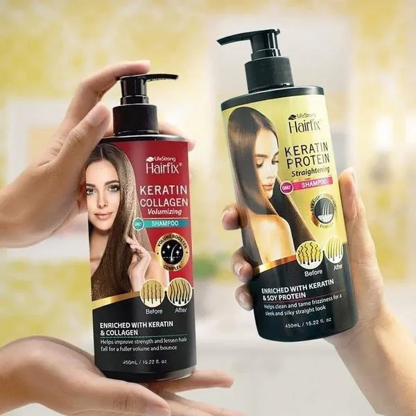 Hairfix Keratin Collagen and Protein Shampoo Lazada PH