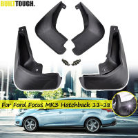 = {: สำหรับ Ford Focus 3 MK3 Hatchback 2011-2018ชุด Mud Flaps Mudguards Mudflaps Splash Guards 2016 2017 2015 2014 2013 2012