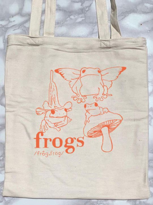 y2k-anime-frog-print-shopping-bag-womens-fairy-grunge-2022-canvas-tote-bags-handbags-eco-bag-shopper-shoulder-bags-cloth-bag-emo