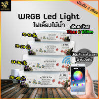 WRGB ไฟเลี้ยงไม้น้ำ เลี้ยงไม้แดงได้ สำหรับตู้ขนาด 12 - 40 นิ้ว ควบคุมไฟผ่านบลูทูธ ไฟแรง เลี้ยงได้ทุกอย่าง รับประกัน 3 เดือน ไฟเลี้ยงไม้แดง ไม้เขียว WRGB-900