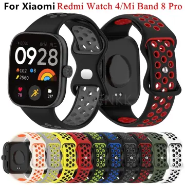 Strap for Redmi Watch 4 Soft Silicone Replament Breathable Bracelet  Wristband Watchband for Xiaomi Band 8 Pro